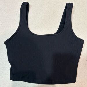 (M) Black Offline by Aerie Sports Bra/Crop Top